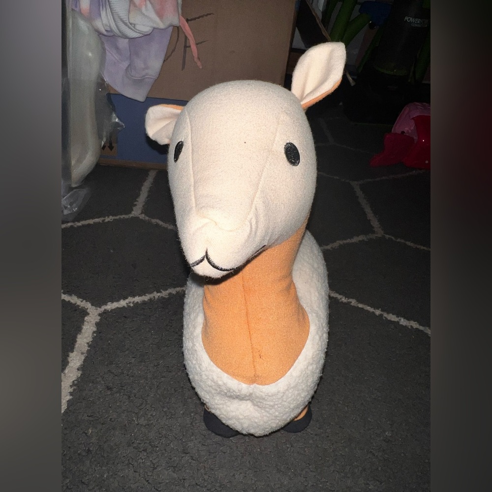 Yogibo Laura LLAMA 12" Bead Stuffed Plush Toy Animal